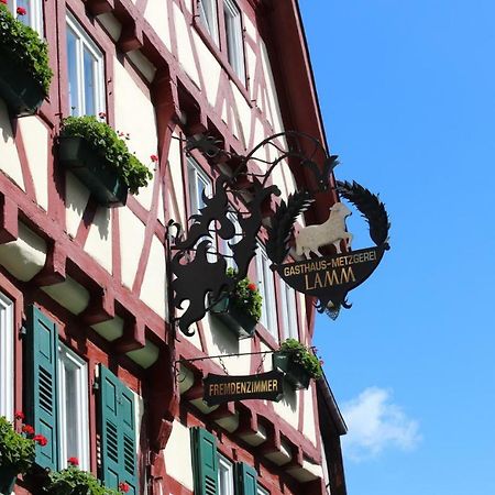Hotel&Restaurant Lamm Mosbach  Extérieur photo