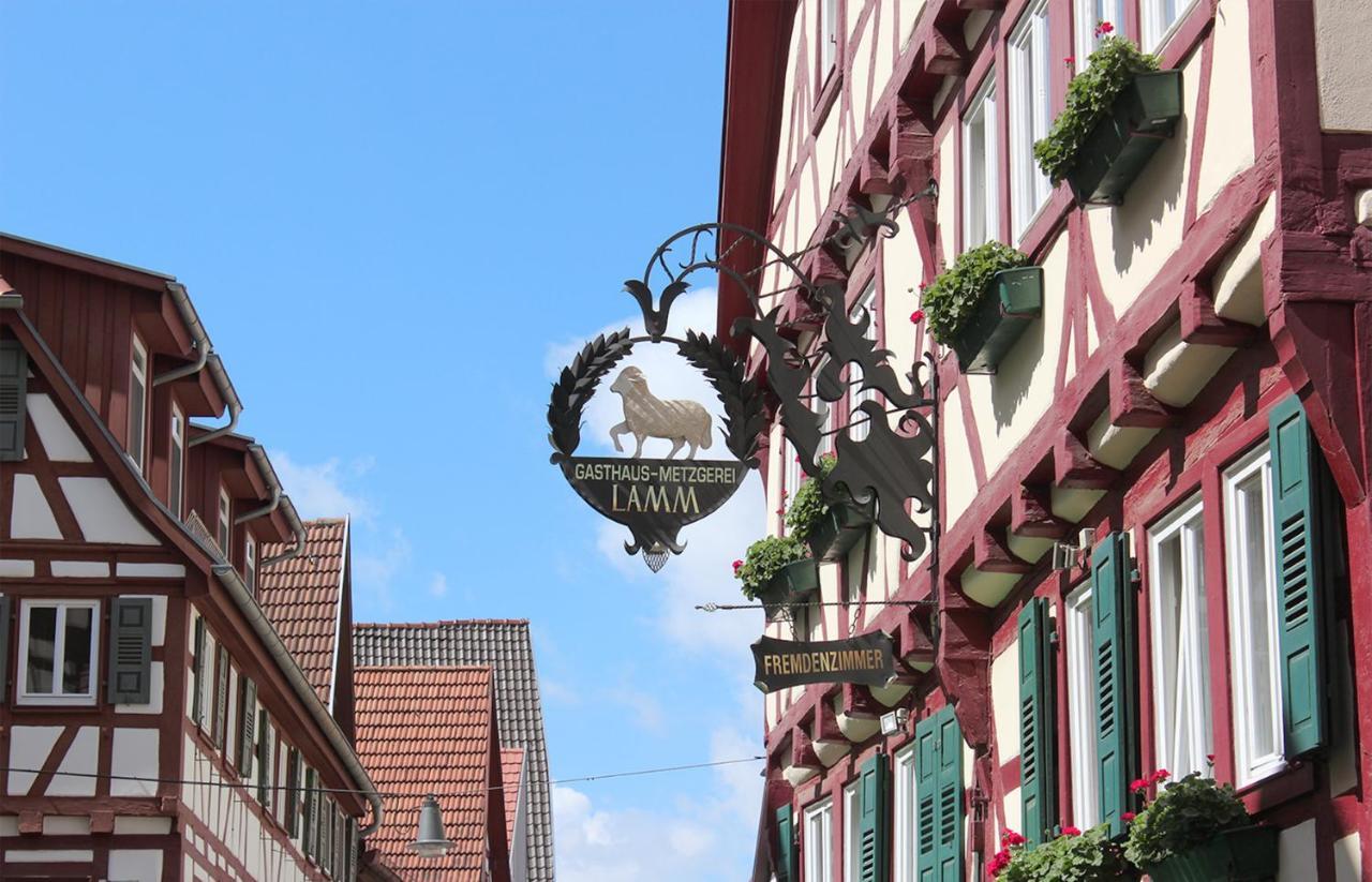 Hotel&Restaurant Lamm Mosbach  Extérieur photo