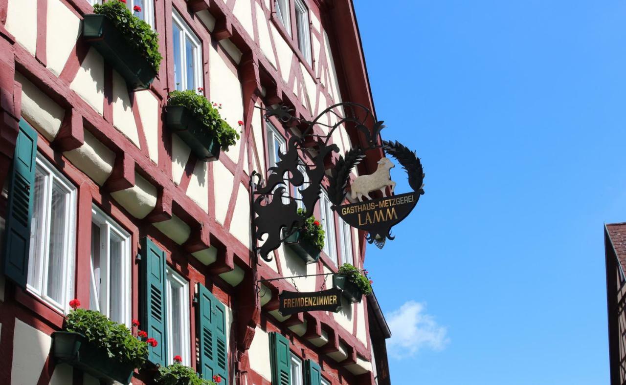 Hotel&Restaurant Lamm Mosbach  Extérieur photo